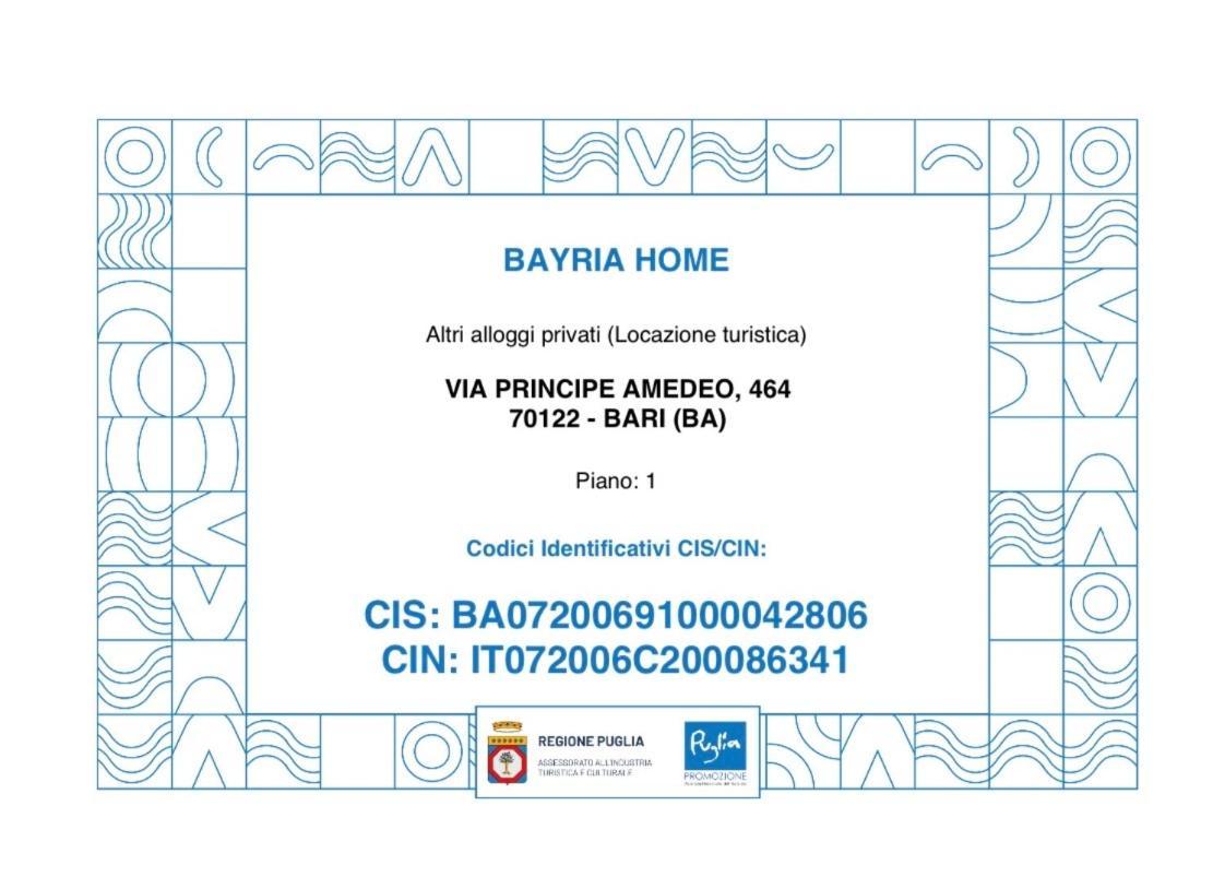 Bayria Home Бари Экстерьер фото